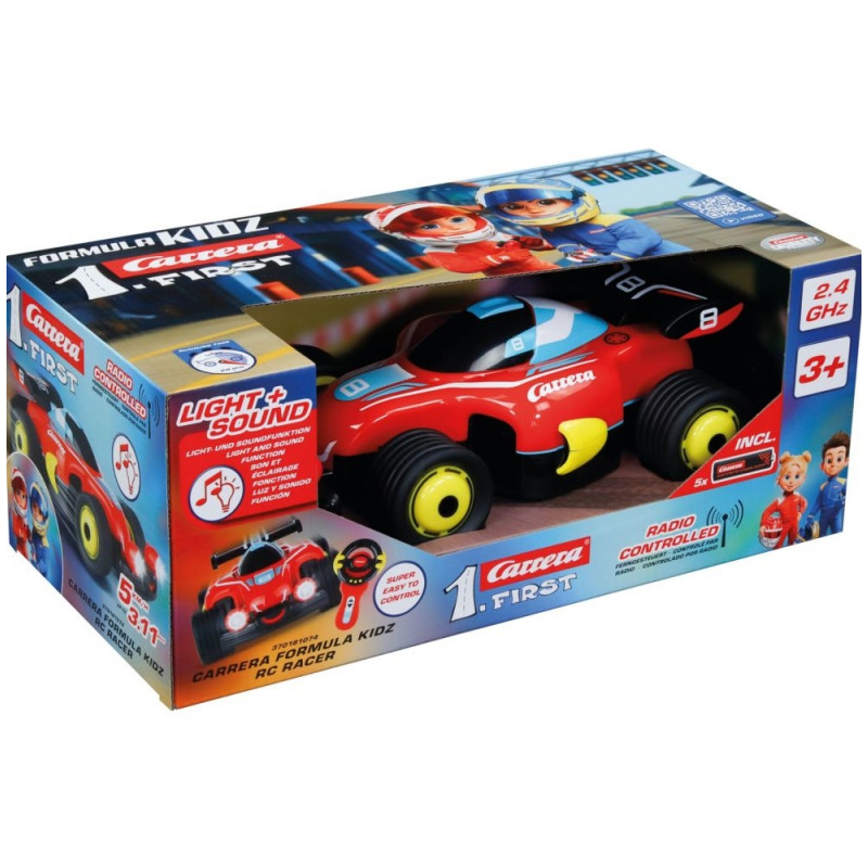 Coche Teledirigido Carrera First RC Racer con Luz y Sonido