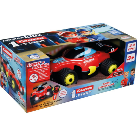 Coche Teledirigido Carrera First RC Racer con Luz y Sonido