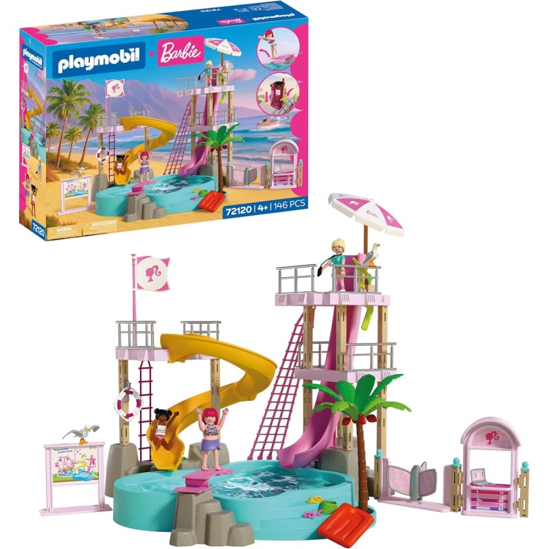 Playmobil X Barbie Parque Acuático 72120 De Playmobil