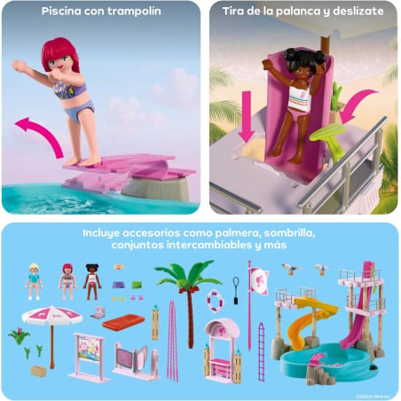 Playmobil X Barbie Parque Acuático 72120