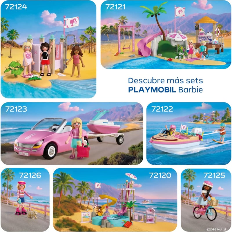 Playmobil X Barbie Parque Acuático 72120