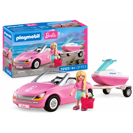 Playmobil X Barbie Descapotable 72123 De Playmobil