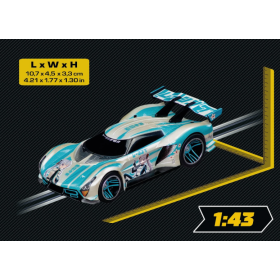 Coche Carrera GO Kaze Dash Ronin Racers 1:43 2