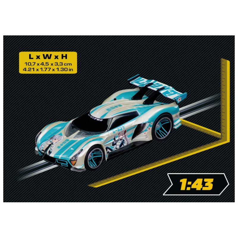Coche Carrera GO Kaze Dash Ronin Racers 1:43