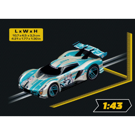 Coche Carrera GO Kaze Dash Ronin Racers 1:43