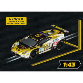 Coche Carrera GO Lamborghini Huracán GT3 EVO2 Nº19 1:43 2