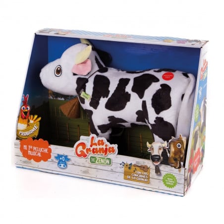 PELUCHE VACA LOLA MUSICAL 