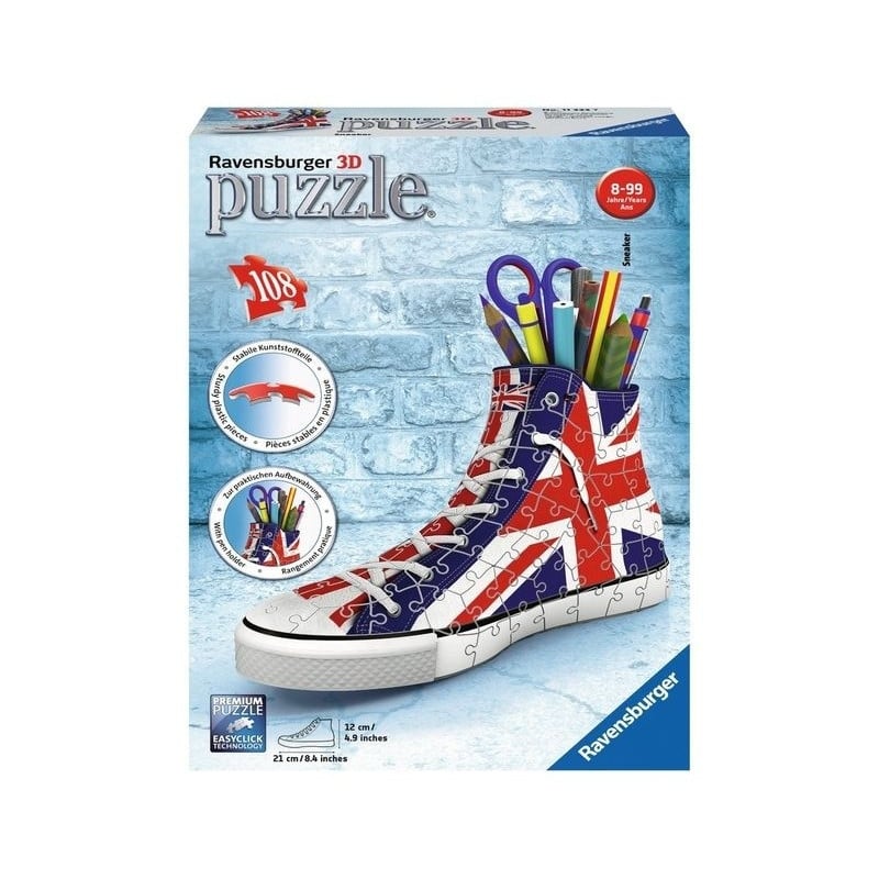 PUZZLE 3D SNEAKER UNION JACK