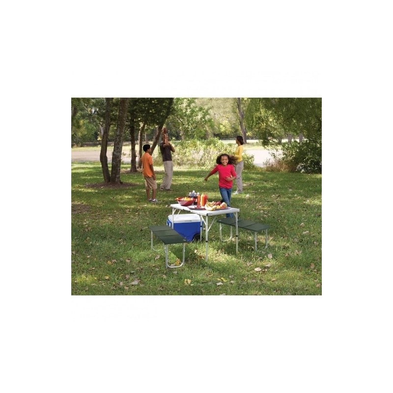 MESA CAMPING PACK AWAY PARA 4 ALUMINIO