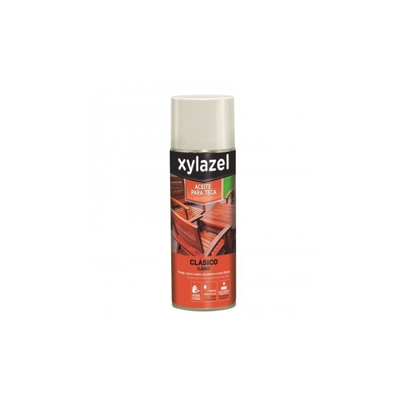 XYLAZEL ACEITE TECA SPRAY INCOLORO 0.400L