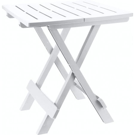 MESA PLEGABLE ADIGE 44X44X50 BLANCO