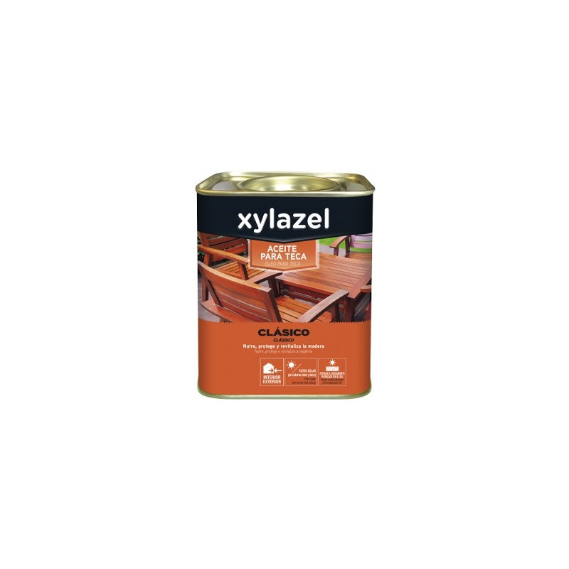 XYLAZEL ACEITE TECA INCOLORO 0.750L