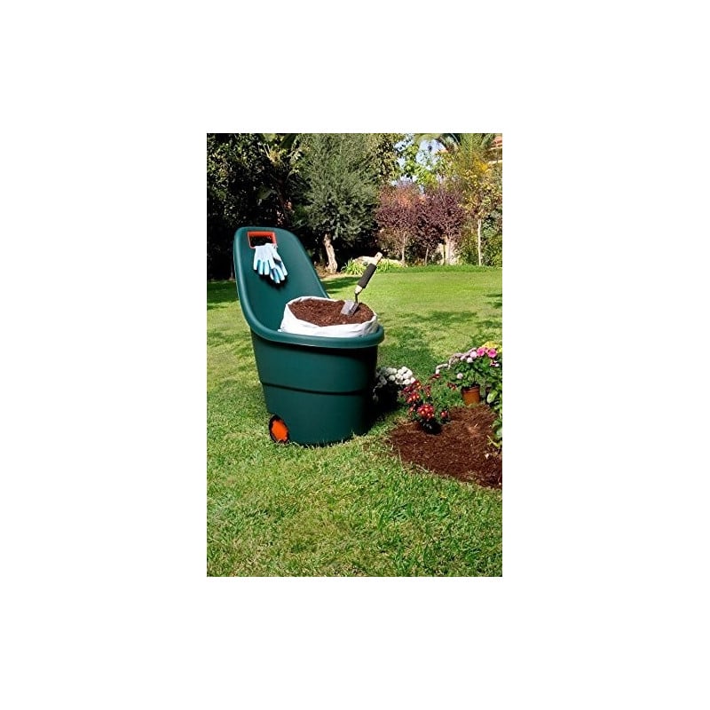 CARRO JARDIN CON RUEDAS 55L