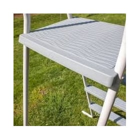 Escalera De Seguridad Gre 2x3 Peldaños De Acero Galvanizado 2