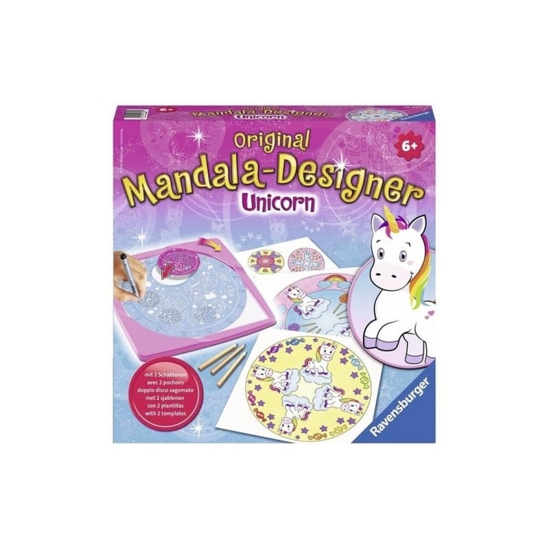 MANDALA DESIGNER UNICORNIOS