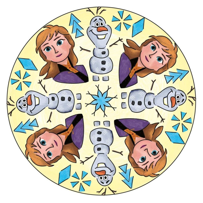 MANDALA DESIGNER UNICORNIOS