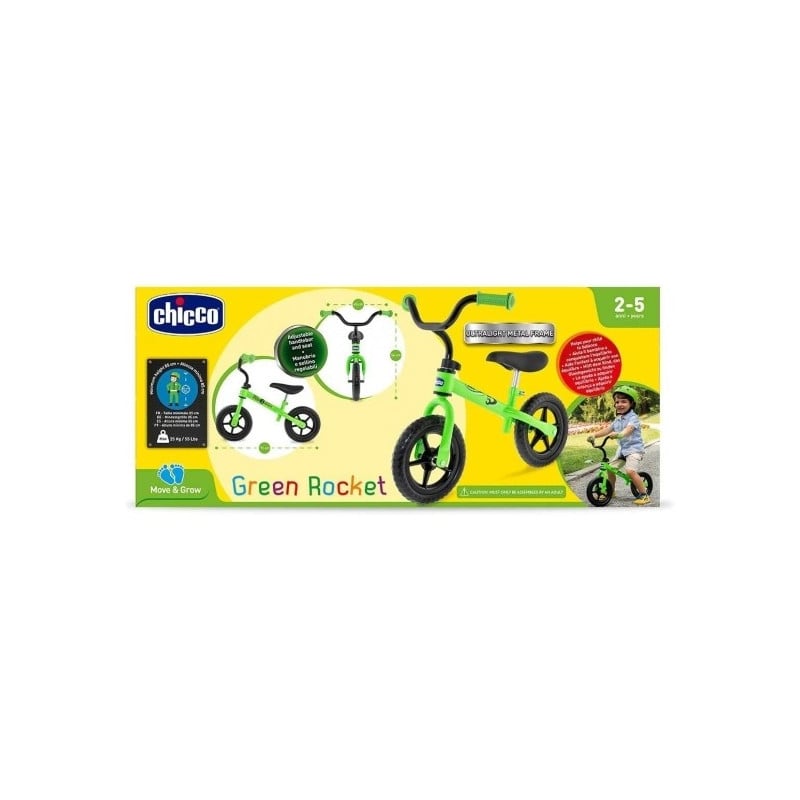 Bicicleta Sin Pedales Green Rocket