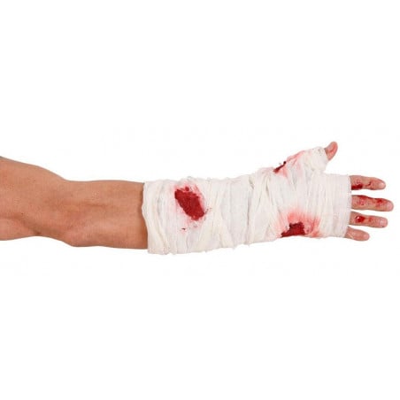 VENDAJE DE BRAZO ENSANGRENTADO