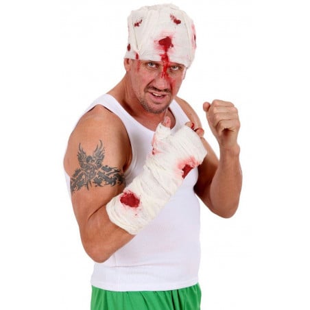 VENDAJE DE BRAZO ENSANGRENTADO