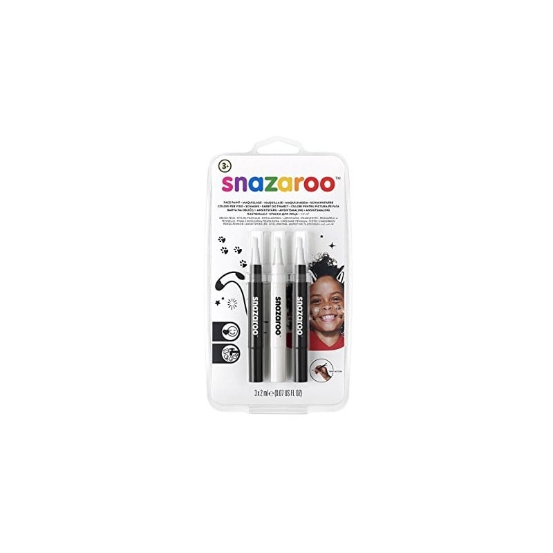 Snazaroo Set Rotuladores Monocromático