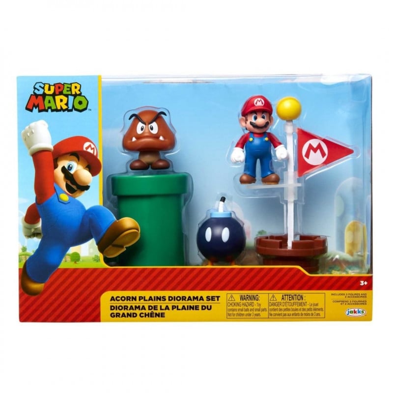 SUPER MARIO SET DIORAMA DEHESA BELLOTERA