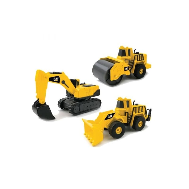 Cat Vehículos Construcción Metal 3 Pack B