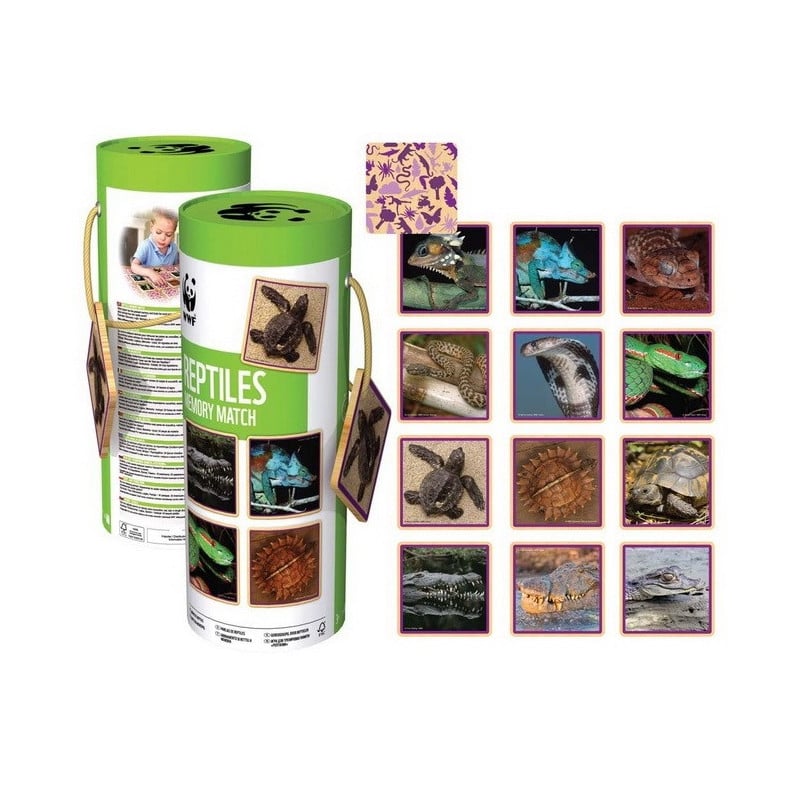 JUEGO DE MEMORIA GIGANTE REPTILES
