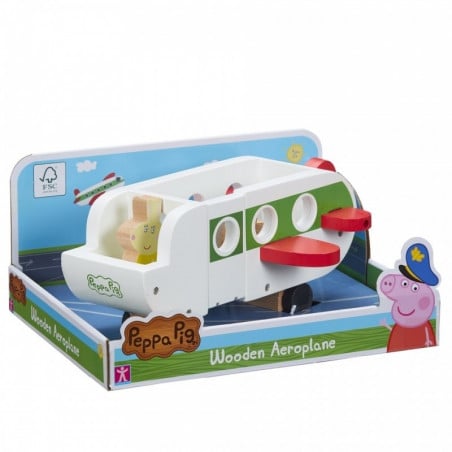 Avión de Madera Peppa Pig