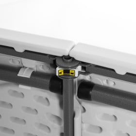 Mesa Rectangular Doble Plegable 2