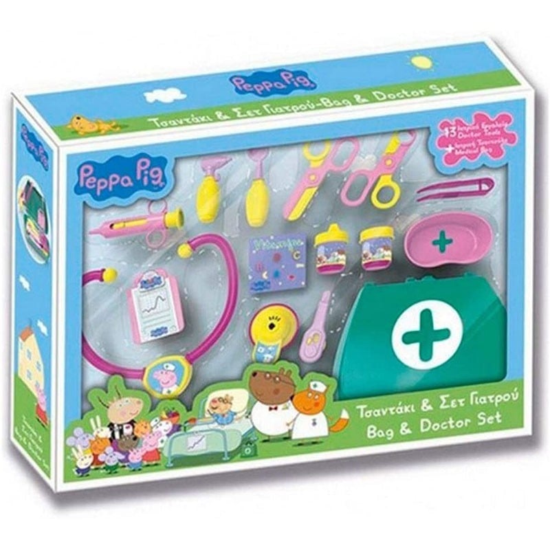 Set de Bolsa de Doctor Peppa Pig