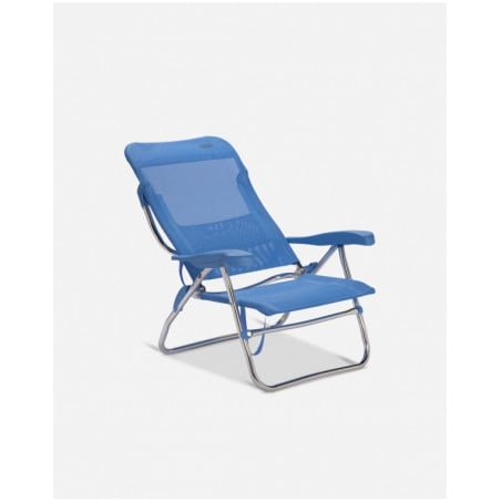 SILLA ALUMINIO PLAYA 7 POS.ALTA 