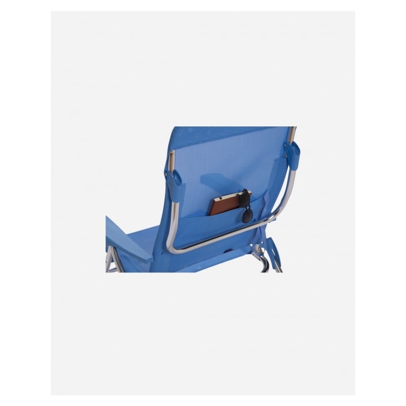 SILLA ALUMINIO PLAYA 7 POS.ALTA 