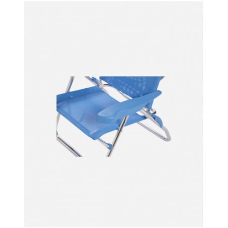 SILLA ALUMINIO PLAYA 7 POS.ALTA 