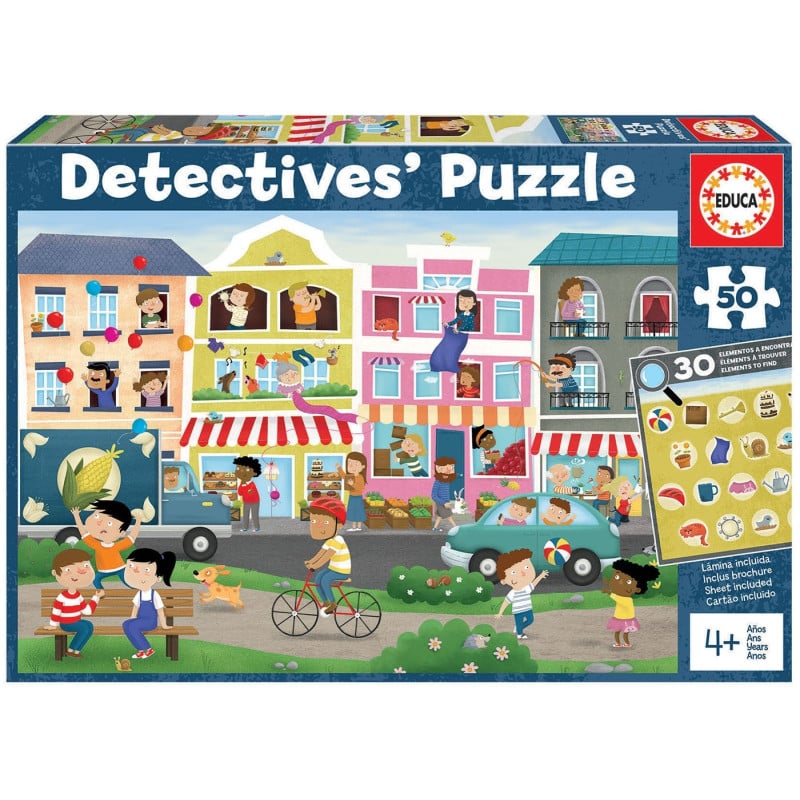 50 CIUDAD DETECTIVE PUZZLES