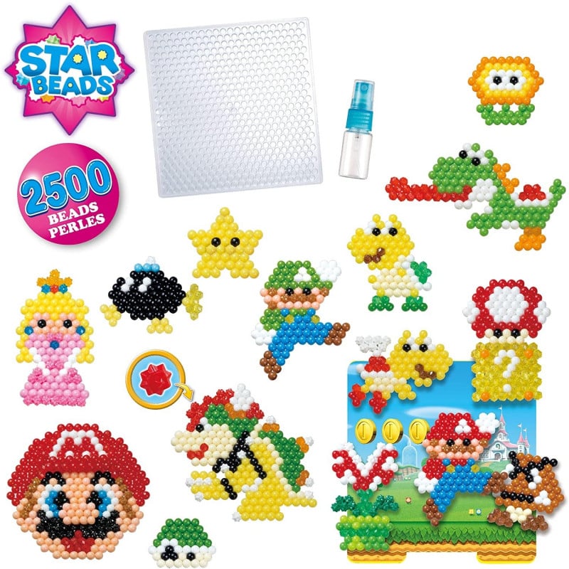 Cubo Creatividad Super Mario Aquabeads
