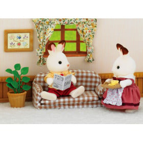 SET DE SOFA FRASIER CONEJO CHOCOLATE 2