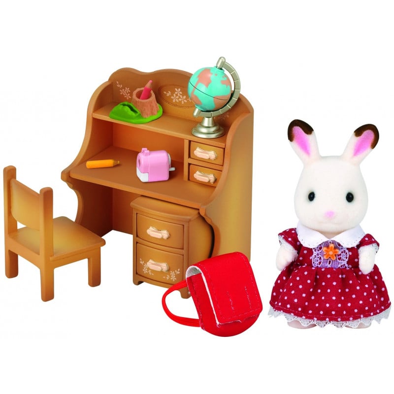 SET DE ESCRITORIO FREYA CONEJO CHOCOLATE