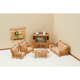 Sylvanian Families Set De Salón De Hogar