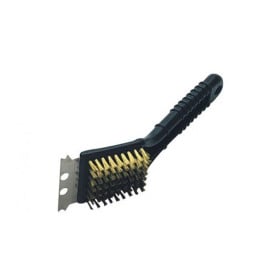 CEPILLO PLASTICO PARA BARBACOA 2 EN 1 2
