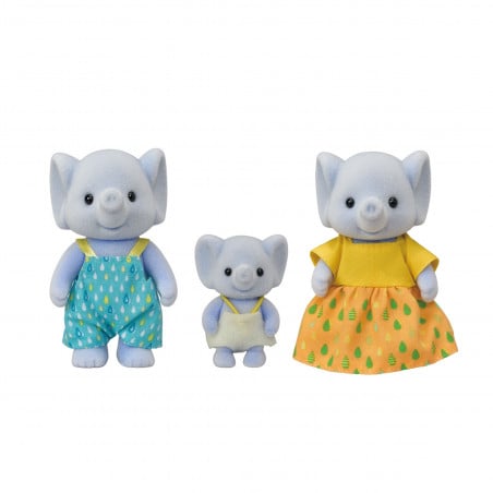 Sylvanian Families Familia Elefante