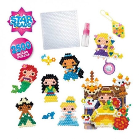Cubo Creatividad Princesas Disney Aquabeads