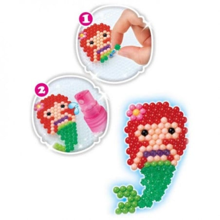 Cubo Creatividad Princesas Disney Aquabeads