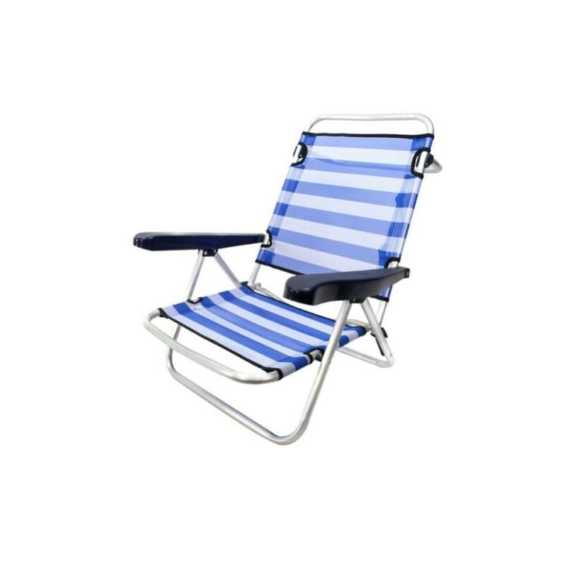 Silla 4 Posiciones Playa Alum/Text 61x47
