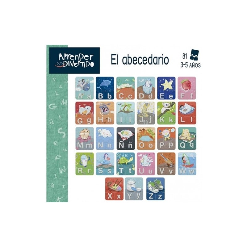 EL ABECEDARIO APRENDER ES DIVERTIDO