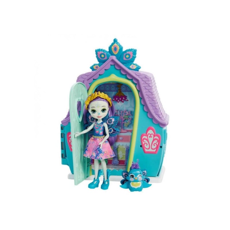 CASA C/MUÑECA&MASCOTA ENCHANTIMALS