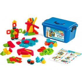 PEGY BRICKS 94 PIEZAS CONTENEDOR