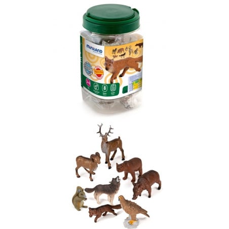 ANIMALES BOSQUE 8 UNIDADES