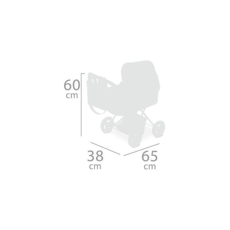 COCHE DE MUÑECAS PLEGABLE OCEAN FANTASY