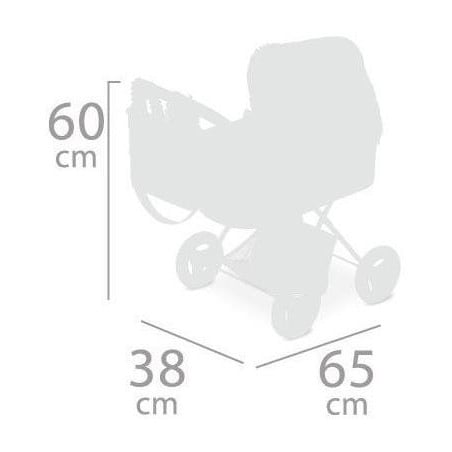 COCHE DE MUÑECAS PLEGABLE OCEAN FANTASY