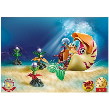 SIRENA CON CARACOL DE MAR